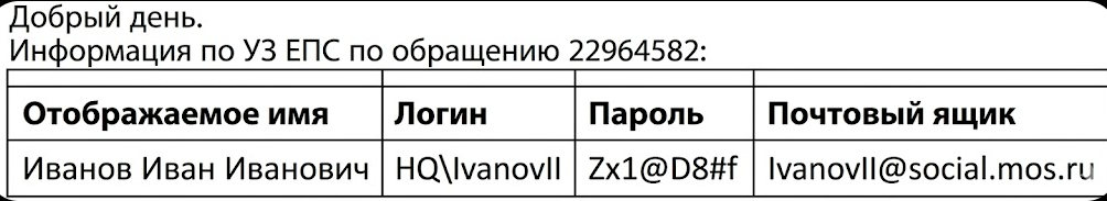 Скриншот из памятки